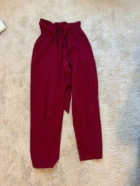 Paper Bag Waist Pants